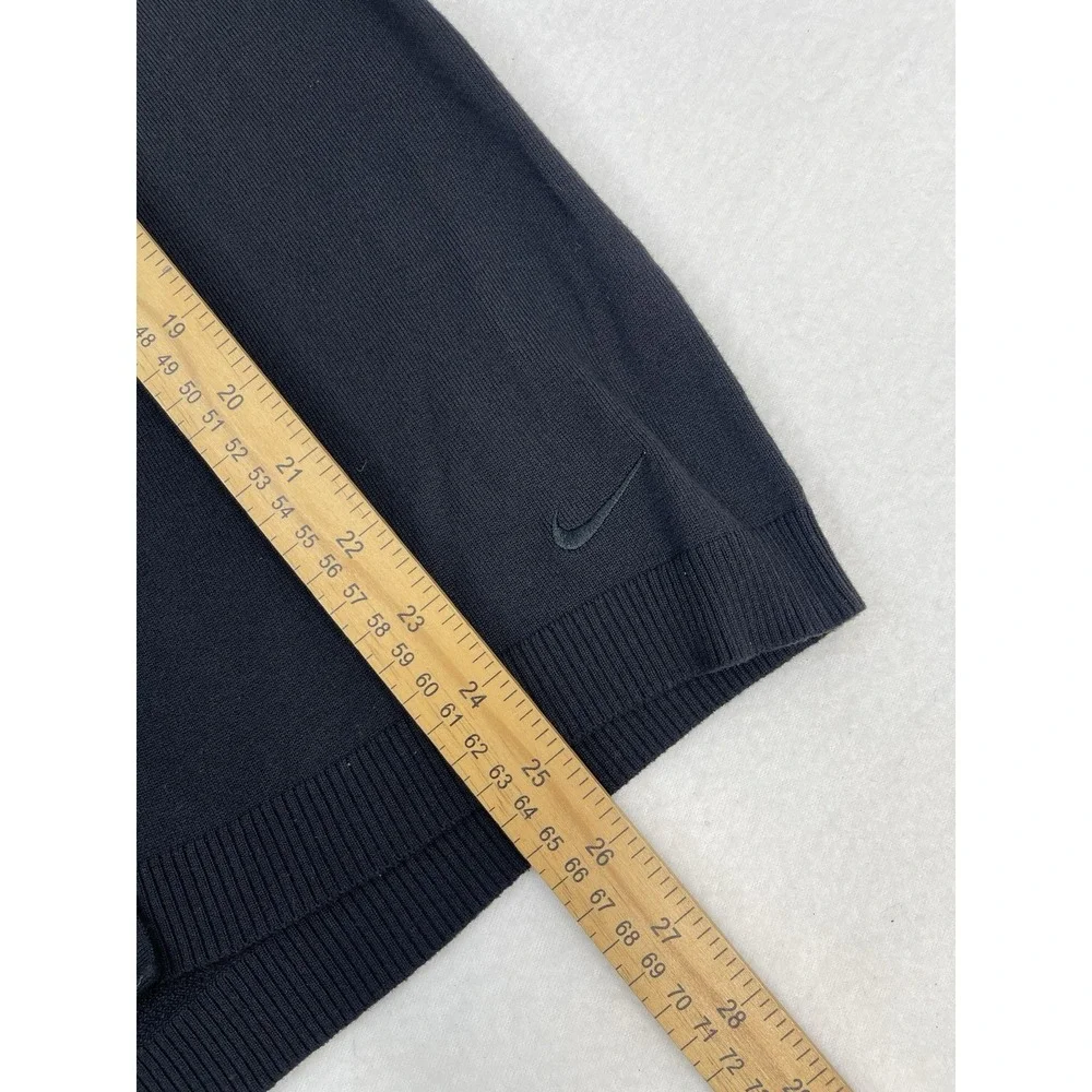Nike Golf Womens Medium M Black  Button Cardigan Sweater‎ Breathable